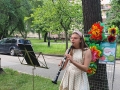 Ania Sońta grająca na klarnecie